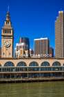 Downtown San Francisco from the San Francisco Bay, California, USA Art Print